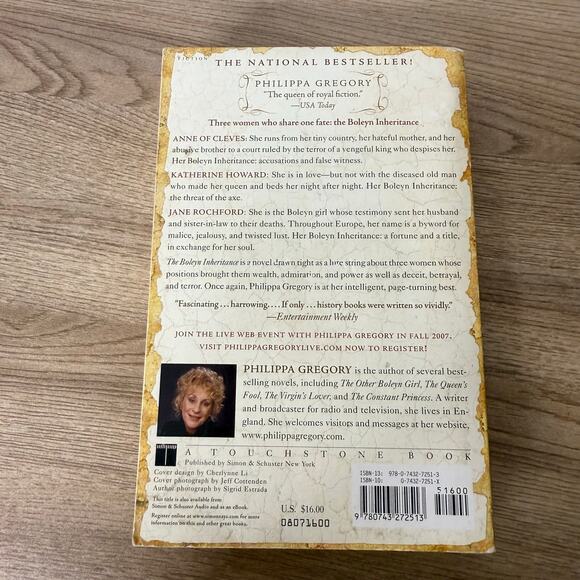 The Boleyn Inheritance By Philippa Gregory - Picture 2 of 5